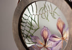 Art de fleurs pressées diam. 23 cm - Orchidée Bauhinia
