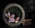 Art de fleurs pressées diam. 23 cm - Orchidée Bauhinia