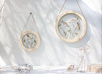 Pressed flower frame d. 9" and 12" - Dill Blossom - Emerald Rabbit