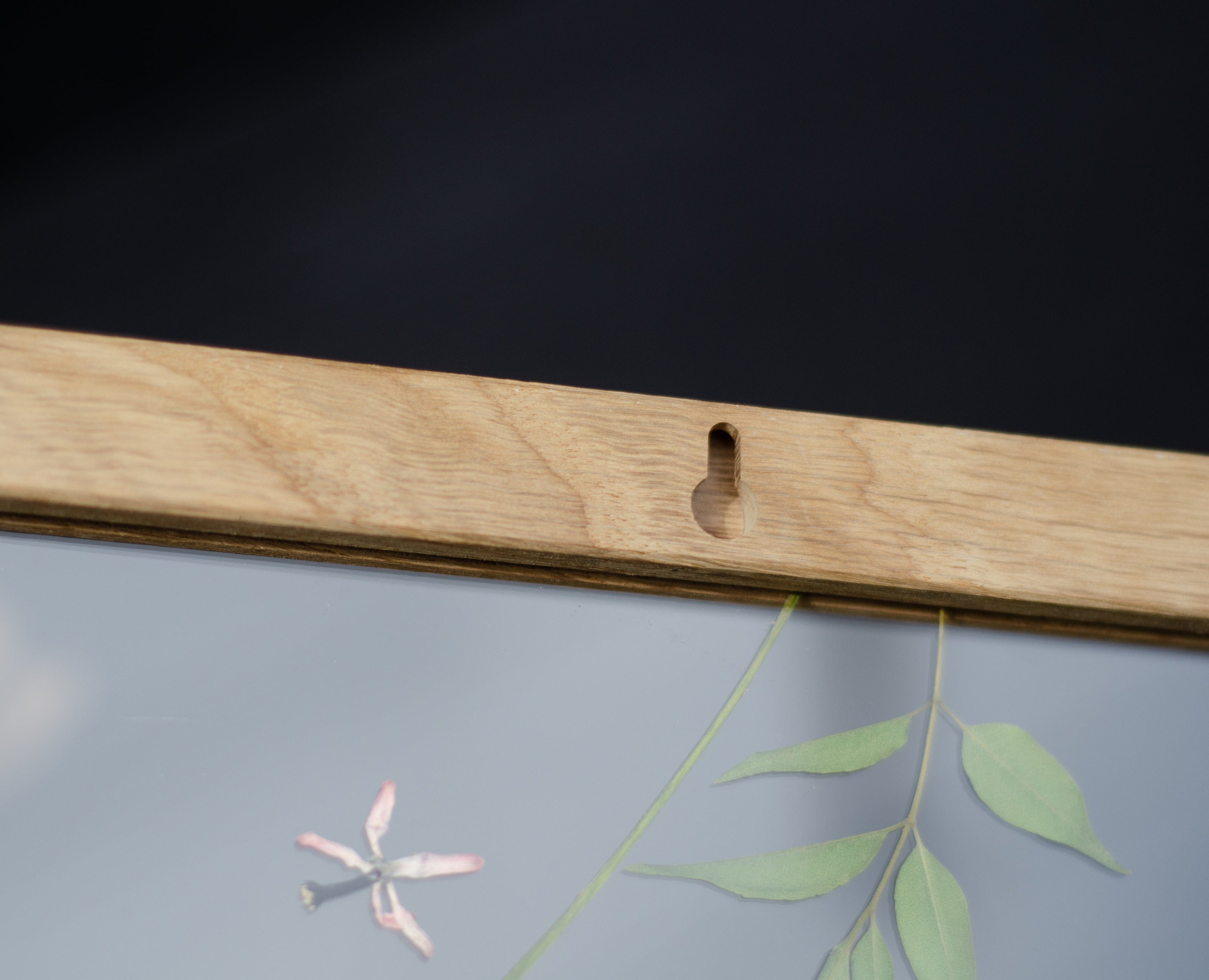 Pressed Flower Art 8x8" - Lilac