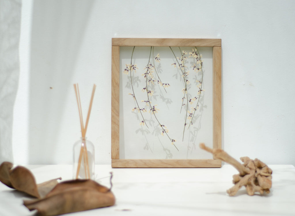 Cadre de fleurs pressées 10.5x12.5" - Moments printaniers